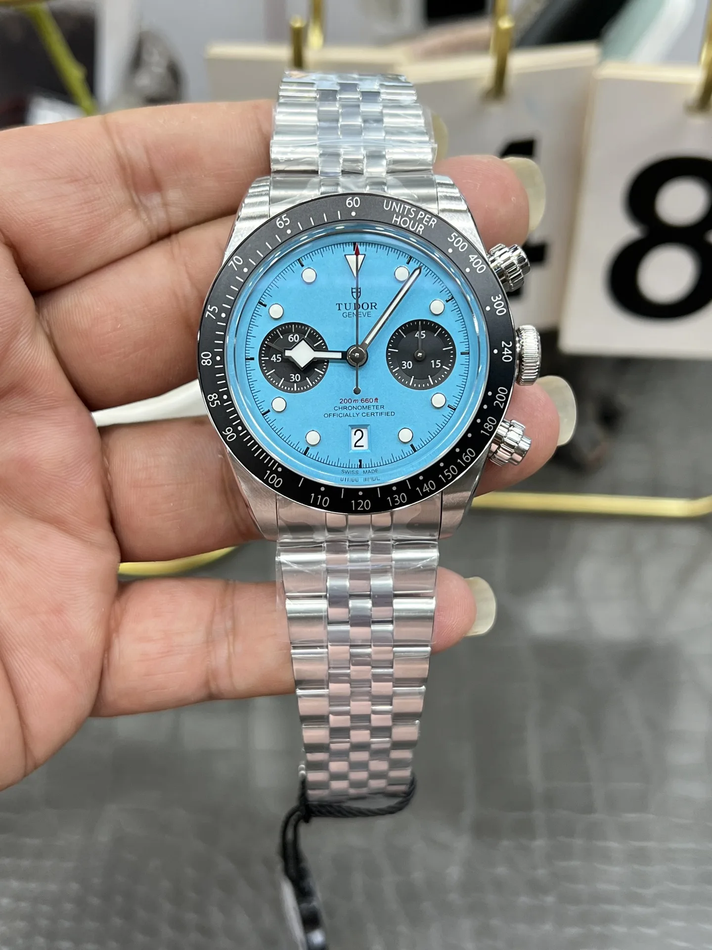 ZF l 7750 l 41mm l 튜더 베이 크로노
