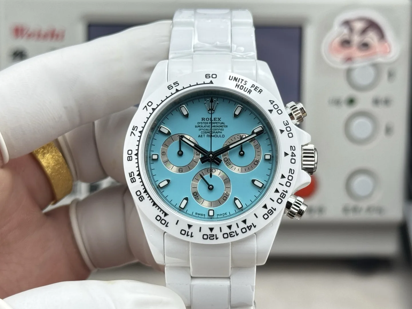 HEH l 4801/4130 l 40mm l 롤렉스 데이토나 AET 세라믹 개조