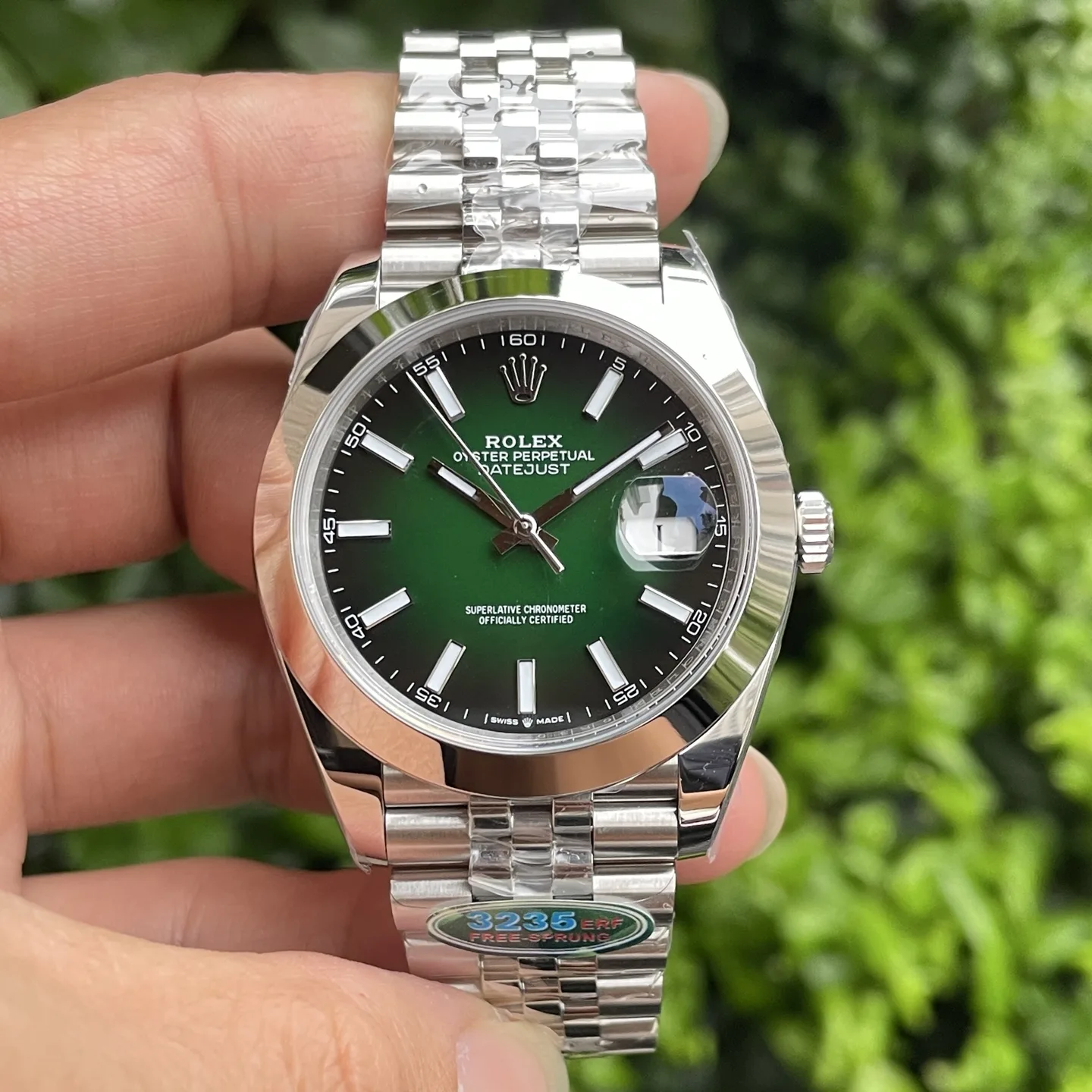ERF l 3235 Free-sprung ｜41mm l 롤렉스 데이트저스트 M126334-0033