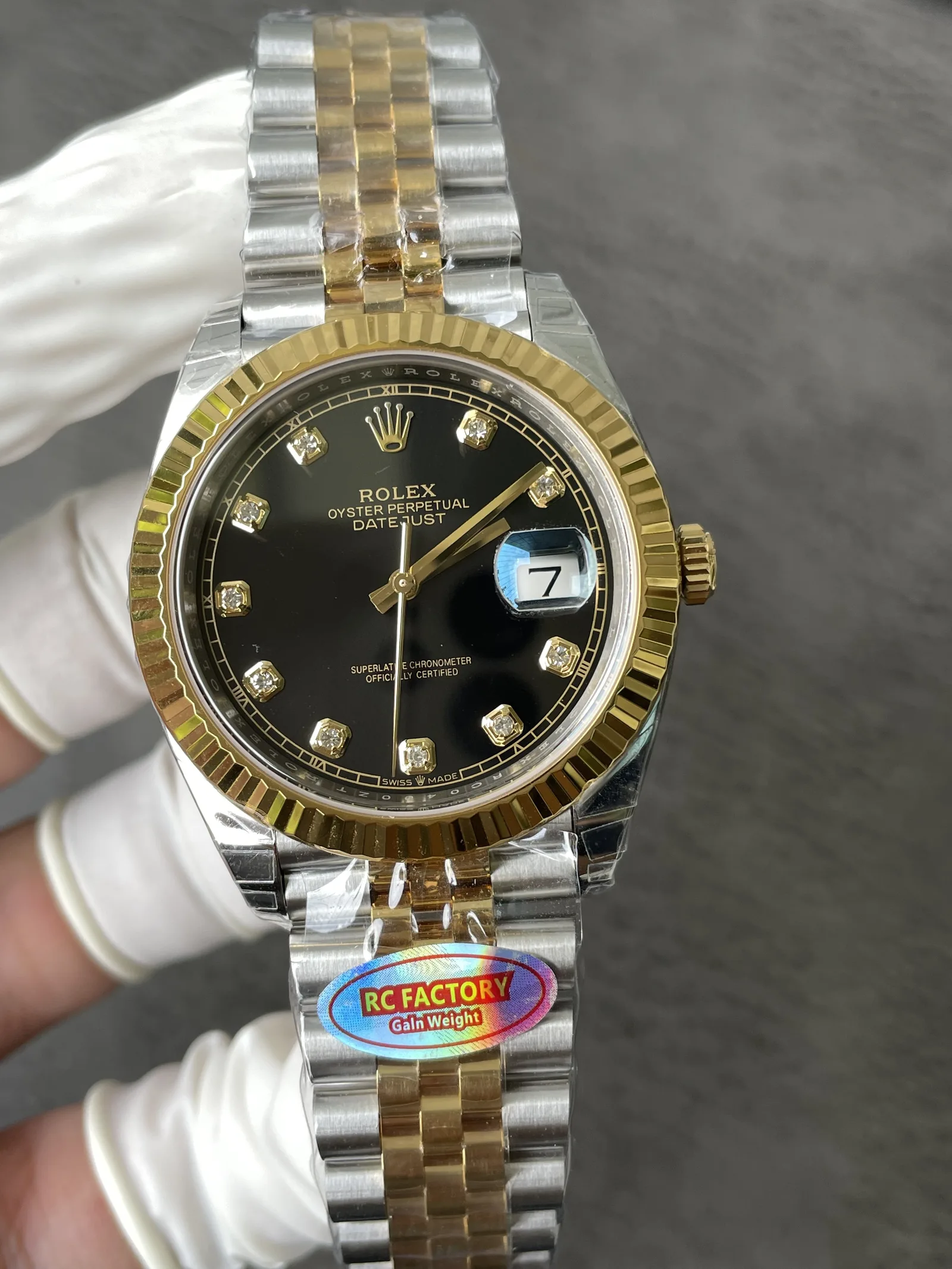 RC | 3235 무브먼트｜41mm l 롤렉스 데이트저스트  126333  149g